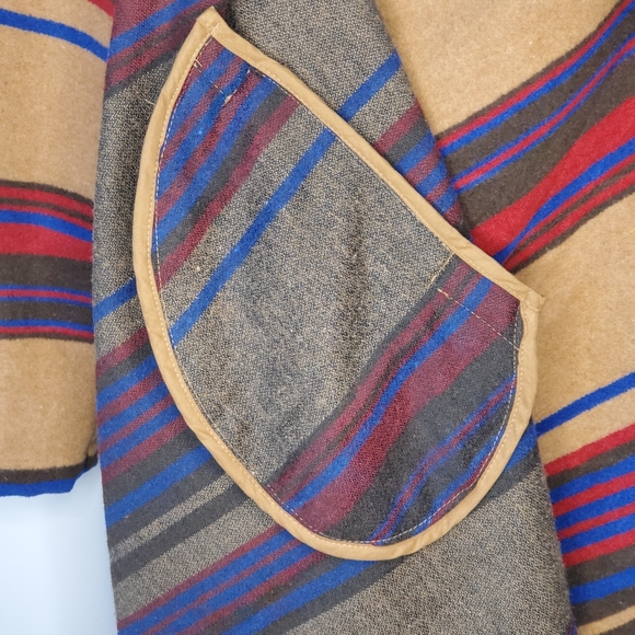 Asymmetrical Striped Coat Cardigan - Picture 5 of 6